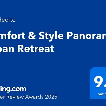 Appartamento Comfort & Style Panoramic Urban Retreat